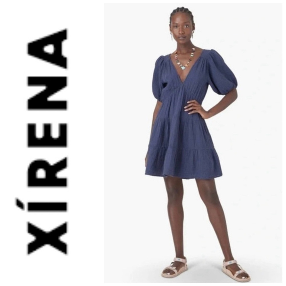 Xìrena Nissa dress in Night Bleu